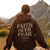 Men’s Faith Over Fear Graphic Hoodie