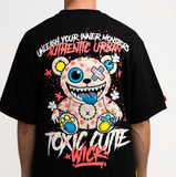 Men’s Oversized Toxic Graphic T-Shirt