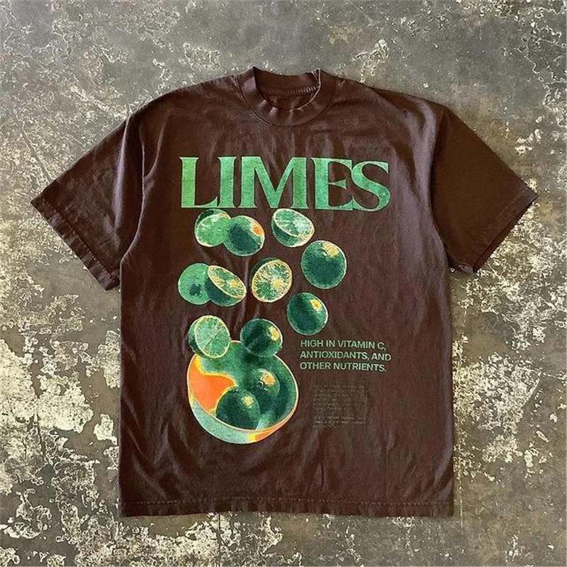Men’s Oversized Heavy Cotton Retro Graphic T-Shirt