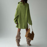 Women’s High-Neck Zip Sweater