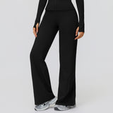 Women’s High-Waist Wide-Leg Fleece Pants