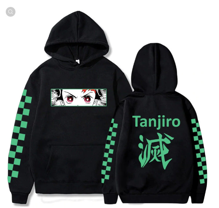 Men's Classic Anime Fleece Hoodie