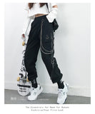 Women's Cargo Pants with Bunched Feet