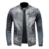 Men’s Zip-Up Denim Jacket