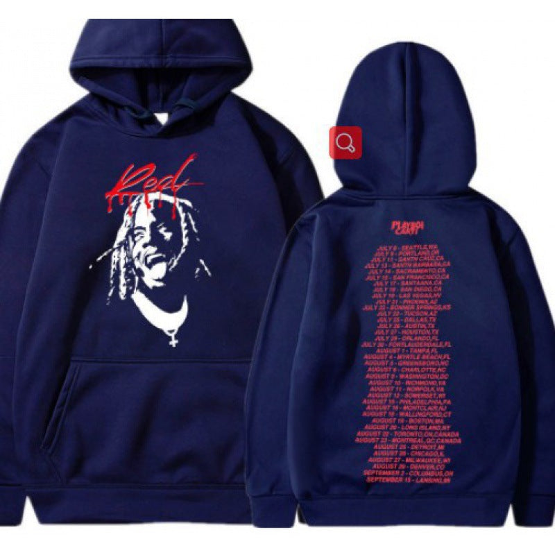 Men's Playboi Carti Print Hoodie