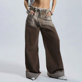 Women’s Gradient Wide-Leg Jeans
