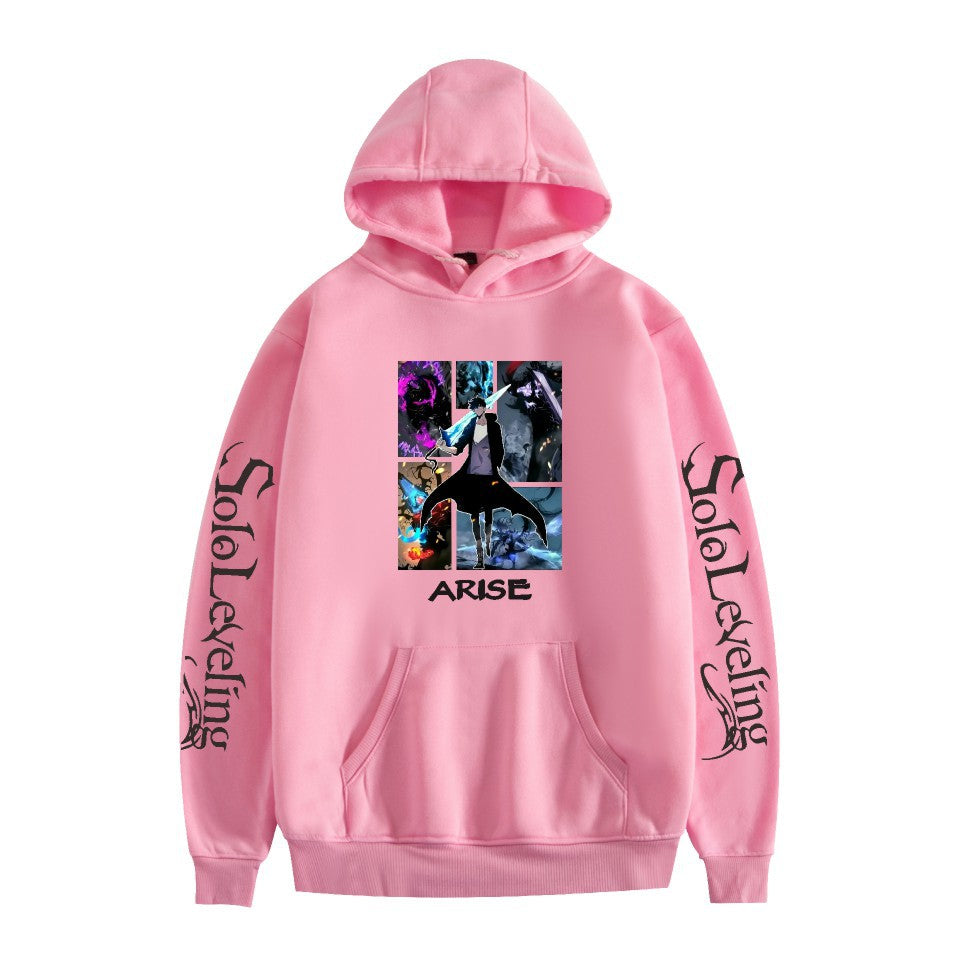 Men’s Anime-Style Graphic Hoodie