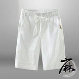 Men’s Wide-Leg Linen Shorts