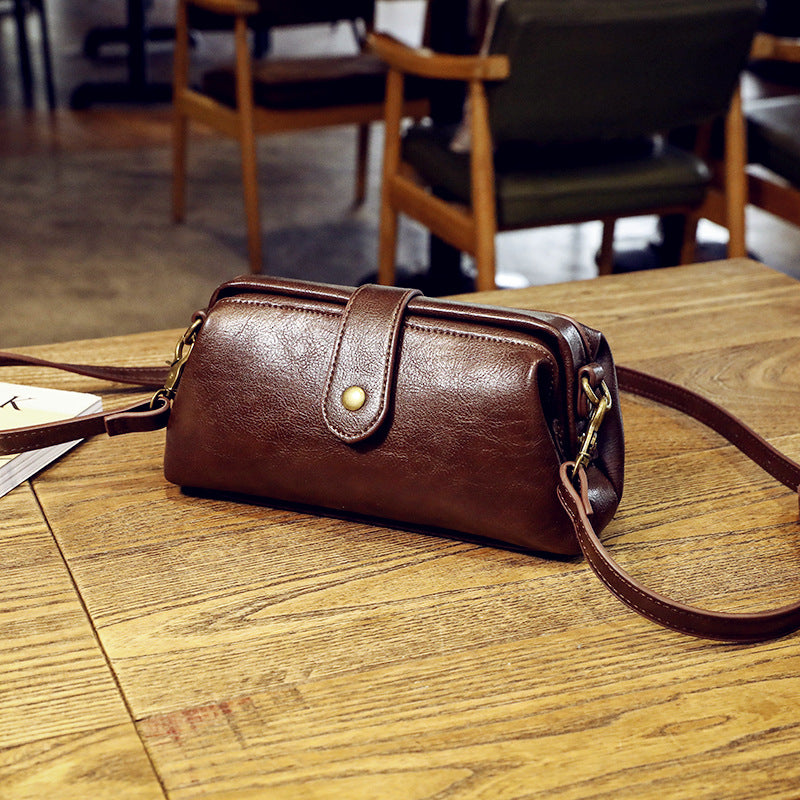 Women’s Soft Leather Mini Crossbody Bag
