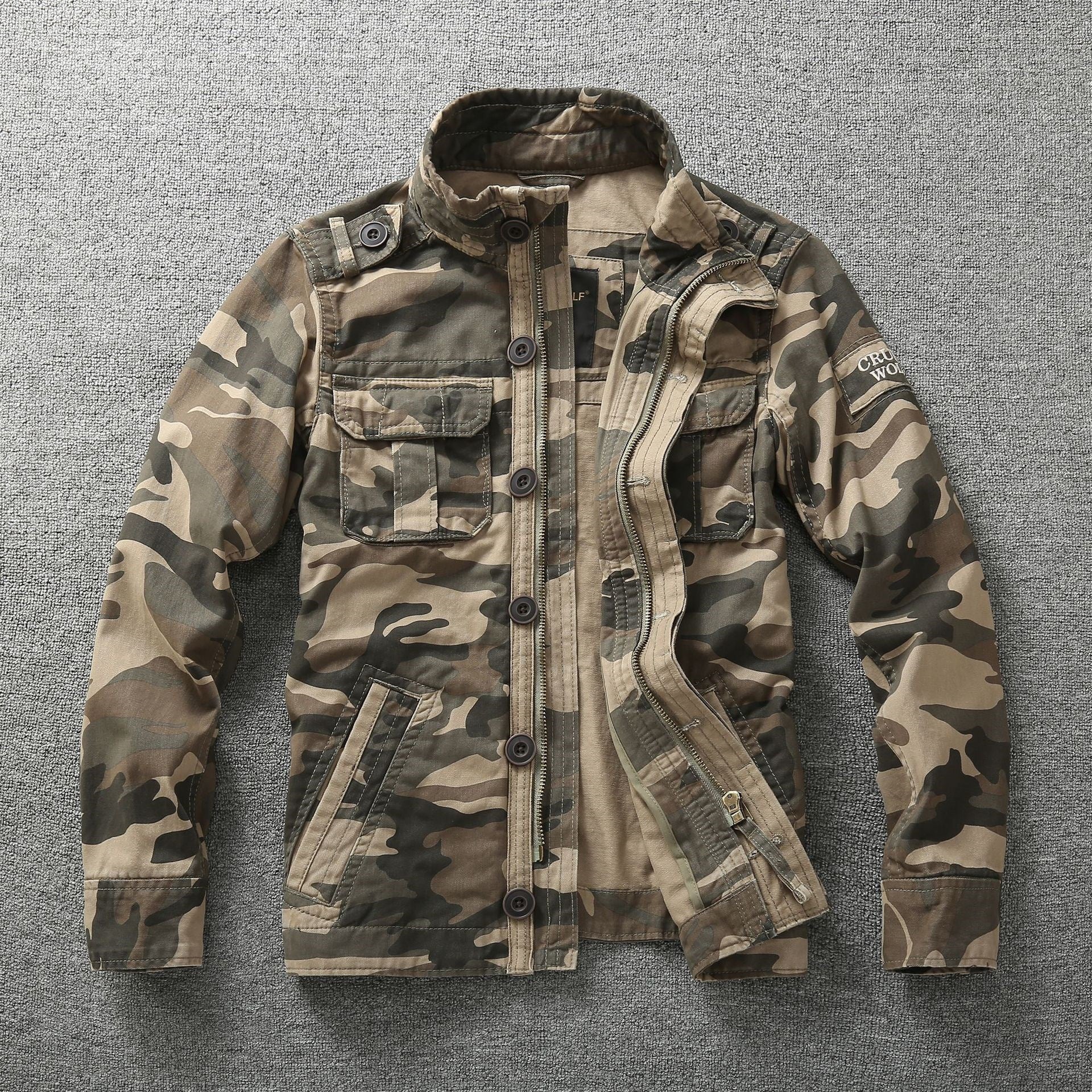 Men’s Camouflage Workwear Jacket
