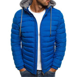 Men’s Hooded Short Warm Fit Padded Jacket