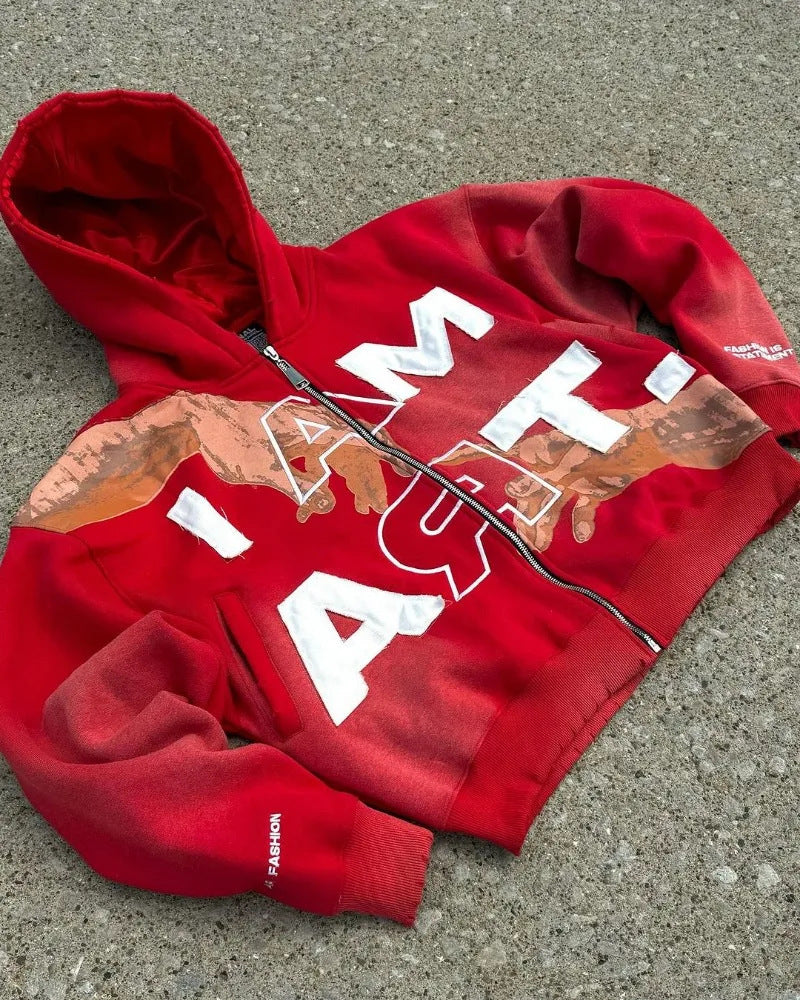 Men’s Oversized Graphic Hoodie