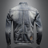 Men’s Zip-Up Denim Jacket
