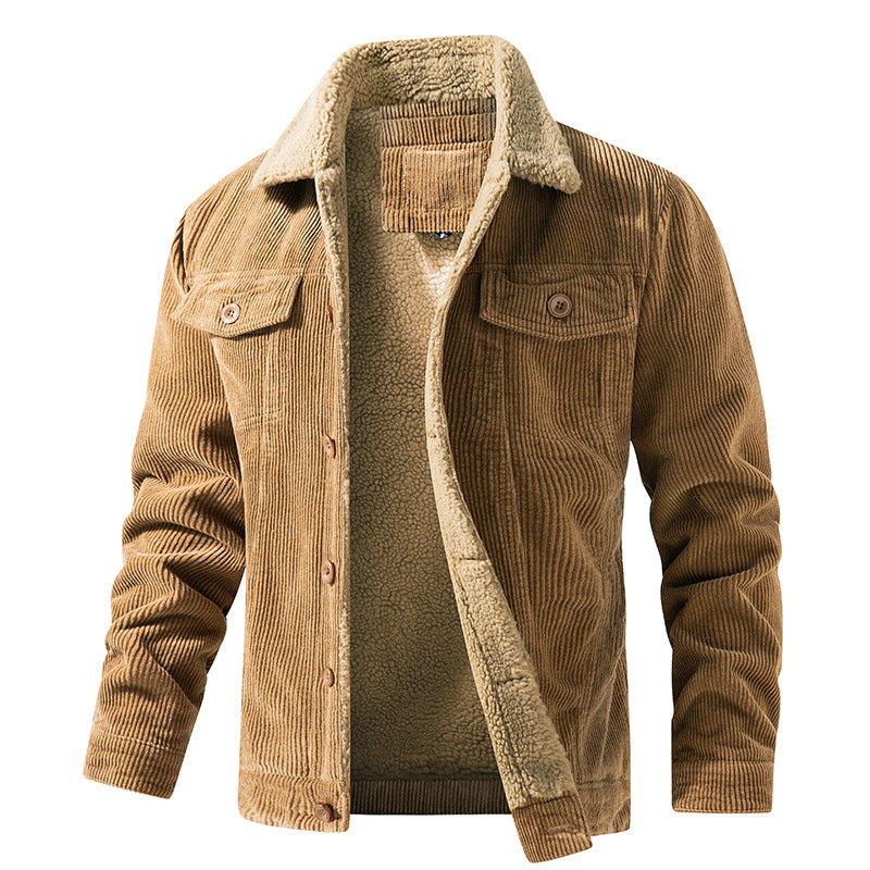 Men’s Cotton Corduroy Utility Jacket