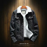 Men’s Denim Winter Jacket