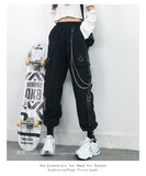 Women's Cargo Pants with Bunched Feet