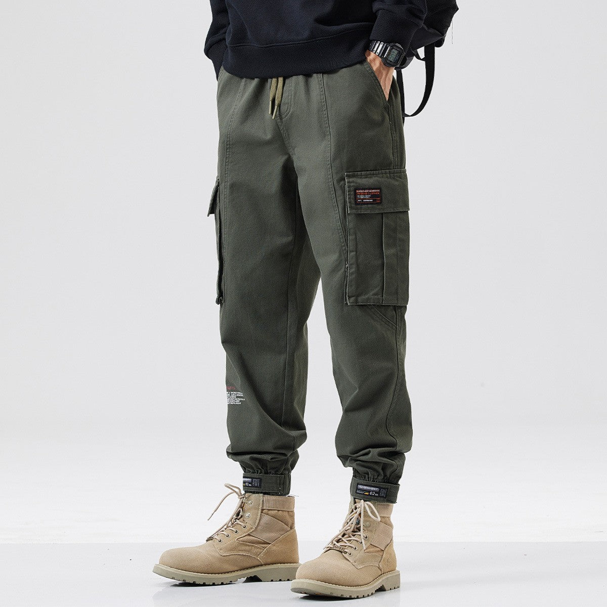 Men’s Fleece-Lined Cotton Work Pants
