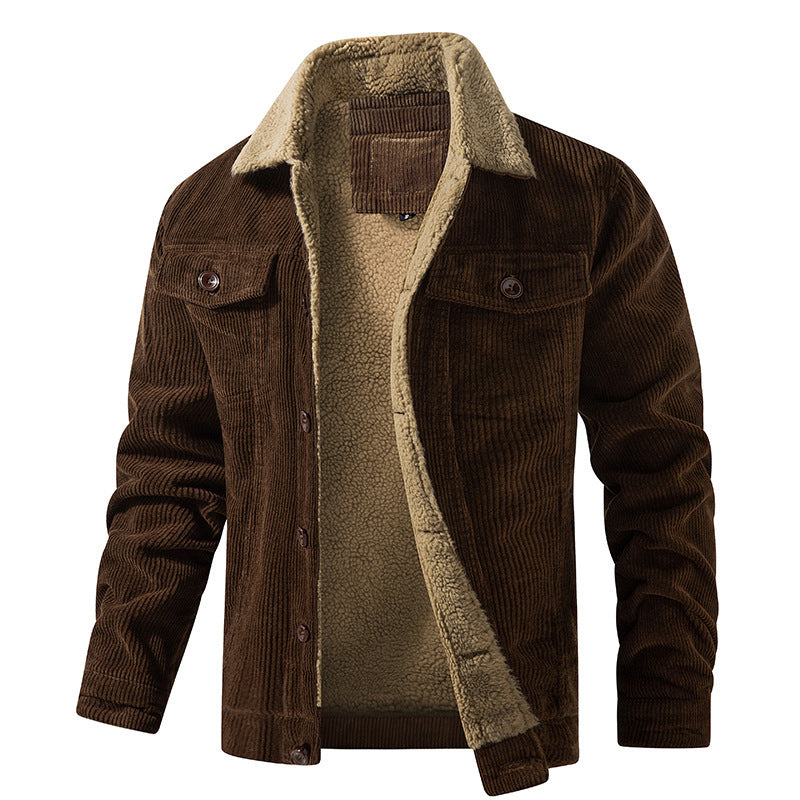 Men’s Cotton Corduroy Utility Jacket