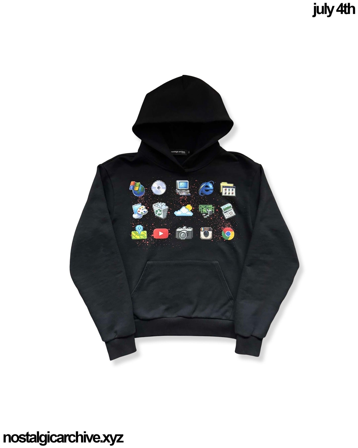 Women’s Graphic American Street Style Pullover Hoodie