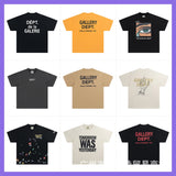 Men's Classic Letter Slogan Gradient T-Shirt