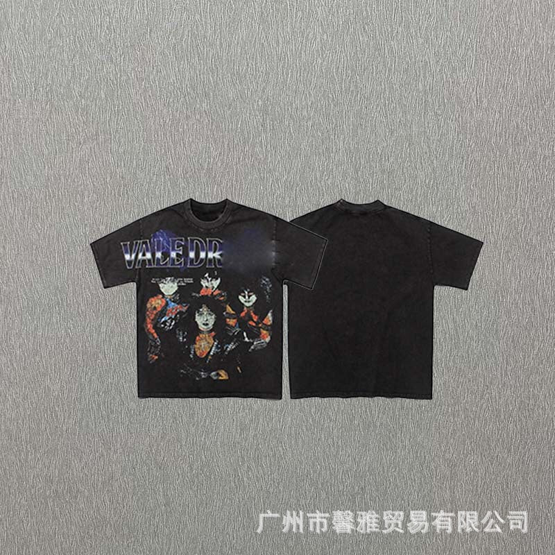 Men’s Distressed Wash Graphic T-Shirt