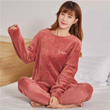 Women’s Cozy Fleece Pajama Set