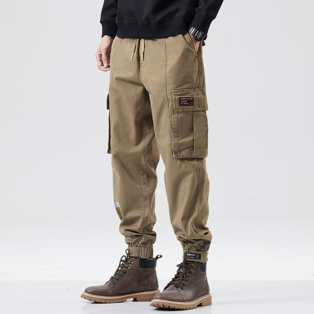 Men’s Fleece-Lined Cotton Work Pants