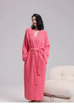 Women’s Thick Fleece Robe Pajama Set