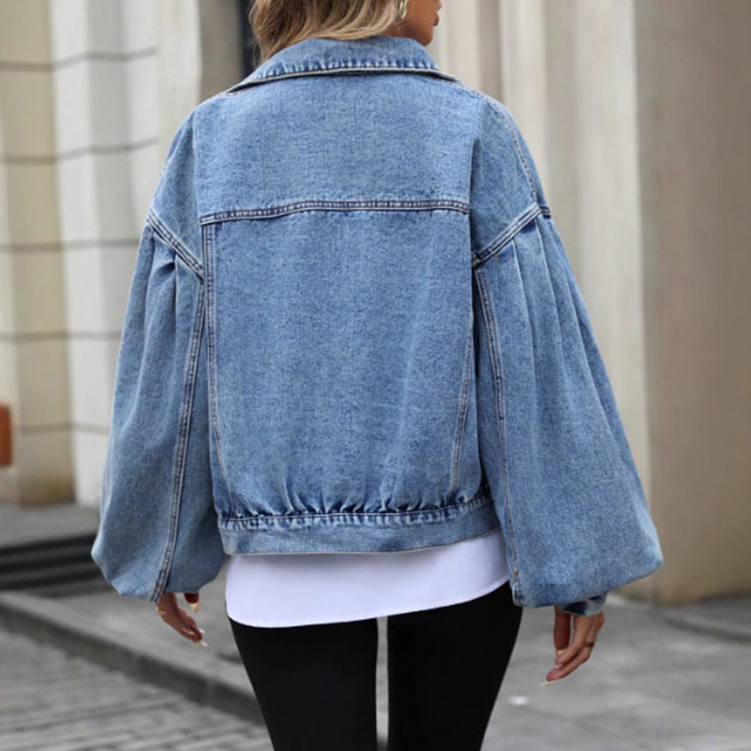 Women’s Cropped Denim Jacket