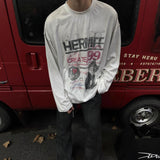 Men’s Vintage Graphic Long Sleeve T-Shirt