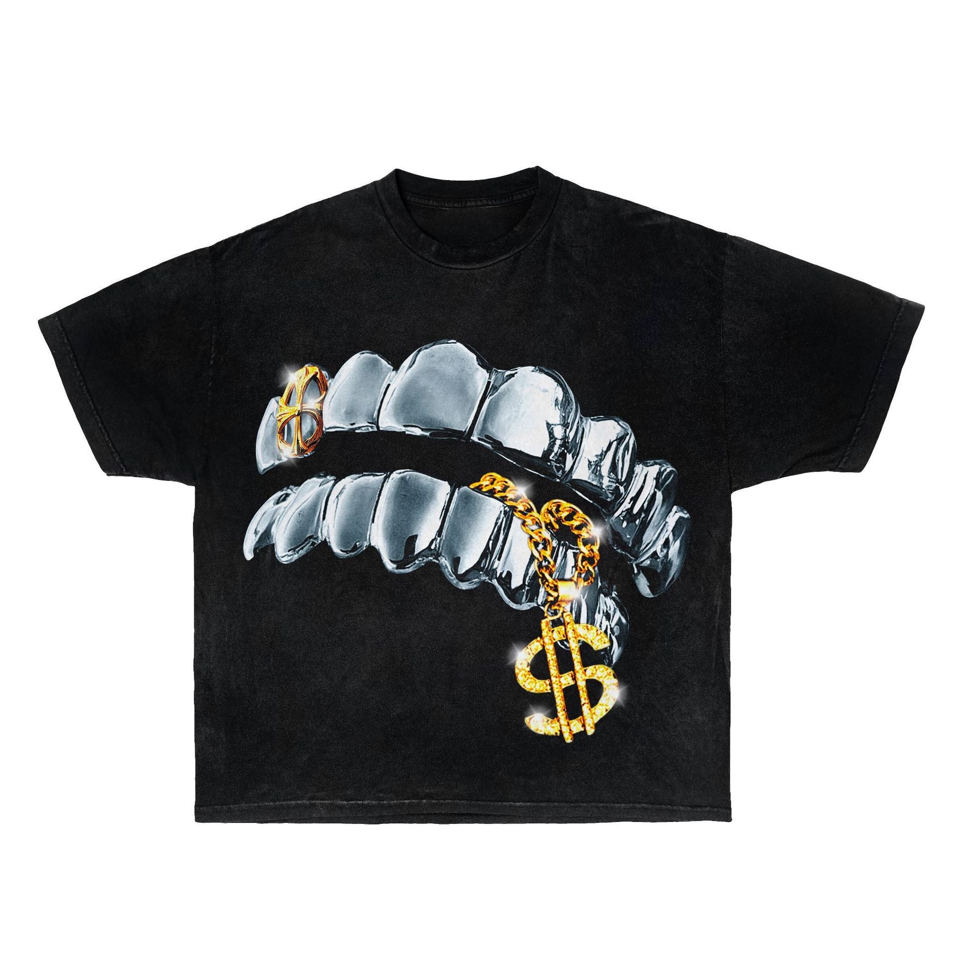 Men’s Lip Print Graphic T-Shirt