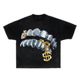 Men’s Lip Print Graphic T-Shirt