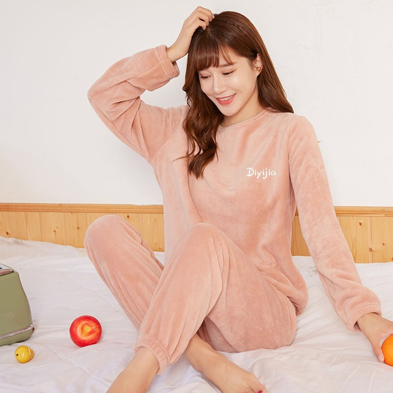 Women’s Coral Fleece Loungewear Set