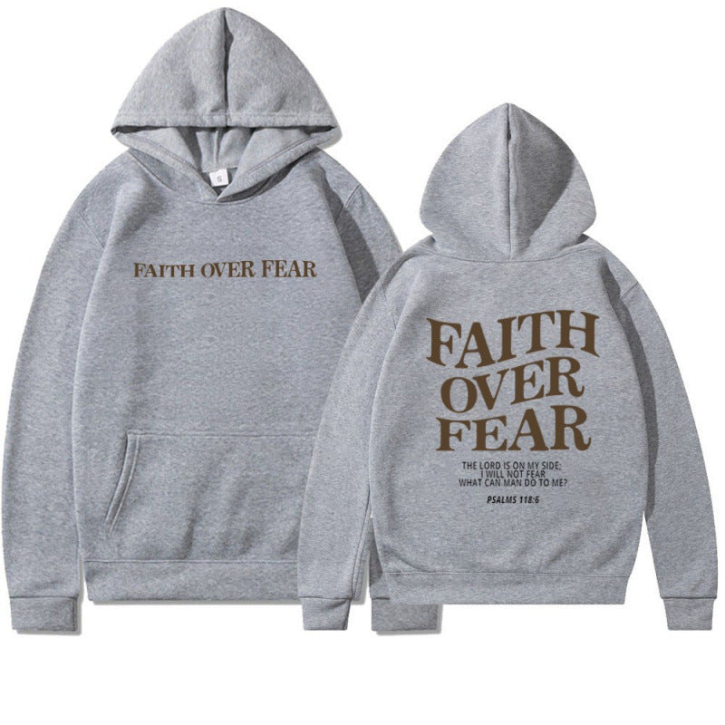 Men’s Faith Over Fear Graphic Hoodie