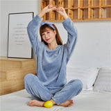 Women’s Cozy Fleece Pajama Set