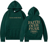 Men’s Faith Over Fear Graphic Hoodie