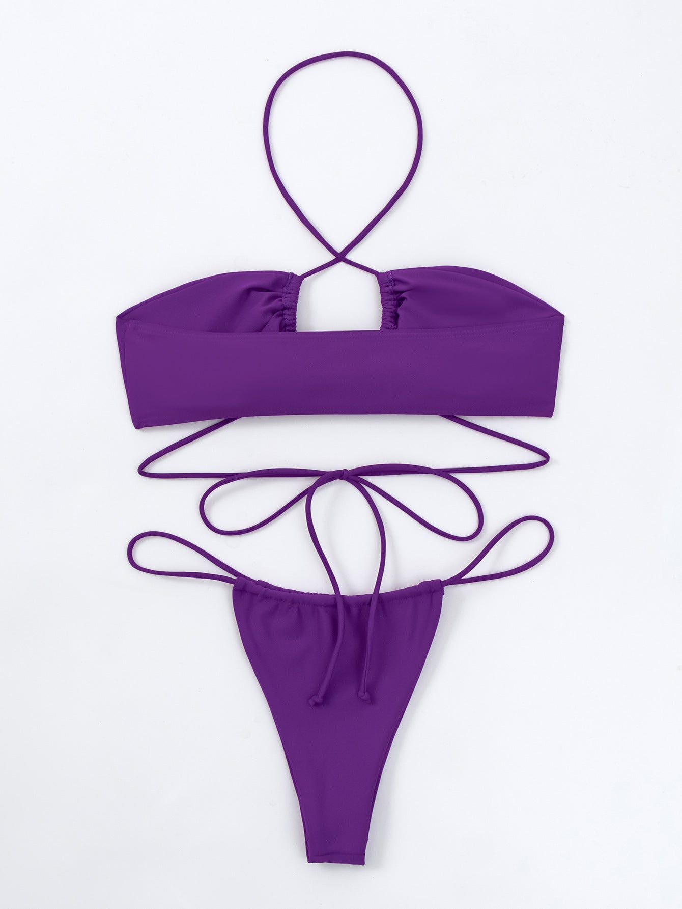 Women’s Nylon-Trim Two-Piece Bikini