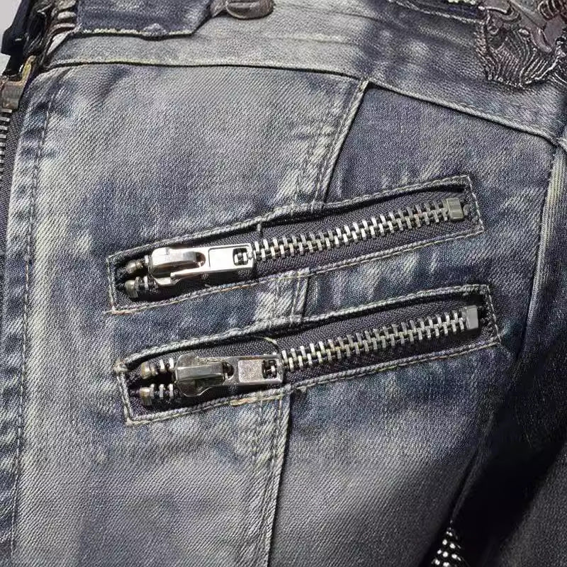 Men’s Zip-Up Denim Jacket