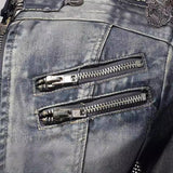 Men’s Zip-Up Denim Jacket