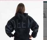 Women’s Printed Thickened Fleece Hoodie