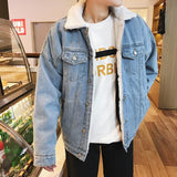 Men’s Denim Winter Jacket
