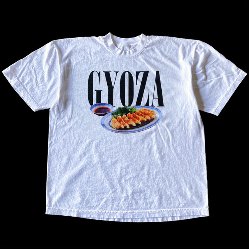 Men’s Oversized Heavy Cotton Retro Graphic T-Shirt
