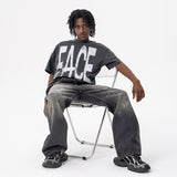 Men’s Letter Print Heavy Cotton T-Shirt