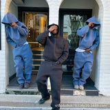 Men’s Plain Pullover Hoodie