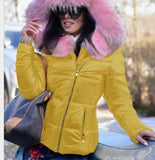 Women’s Cropped Cotton-Padded Jacket
