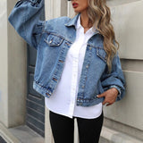 Women’s Cropped Denim Jacket