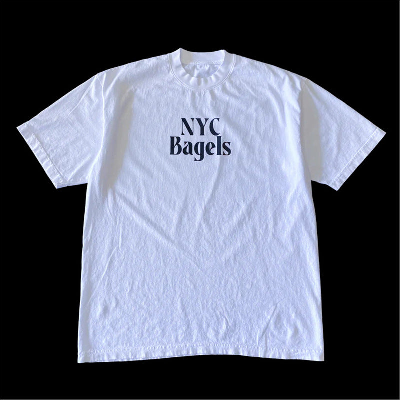 Men’s Oversized Heavy Cotton Retro Graphic T-Shirt