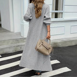 Women’s Solid Color Knit Long Cardigan