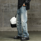 Men’s Loose Fit Workwear Denim Pants