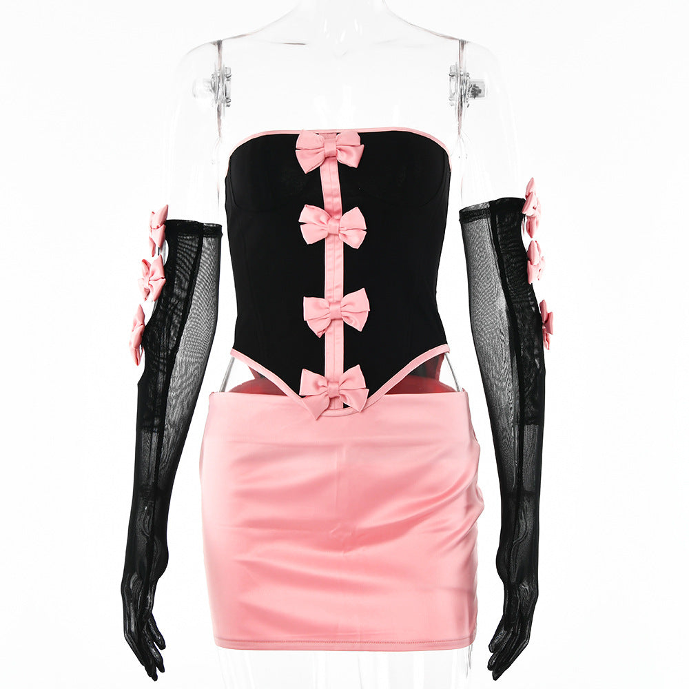 Women's Cross-Border Backless Top